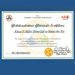 Authorized Economic Operator Certificate DE