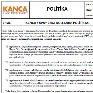 Yapay Zeka Politikası